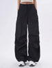 Y2K Parachute Pants Women Harajuku Streetwear Wide Leg Baggy Sweatpants Female Vintage Hip Hop Joggers Cargo Trousers