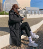 Winter Women Jacket Warm Parkas Female Thicken Puffer Coat Cotton Padded Parka Long Hooded Outwear Loose Women Snow Jac