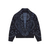 Fringe V-Neck Waist-Cinched Cardigan Open-Front Ribbed Cuff Autumn Causal Ethnic-Style Women Knit Top Vintage Lady Coat