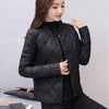 Thin light Down Cotton Jacket Female Short Coat Autumn Parkas Women's Winter Stand Collar Warm Cotton Jacket