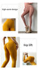 High Waist Solid Leggings Women Seamless Slim Tights Fitness Yoga Elastic Leggings Push Up Butt Knit Gym Workout Pants