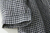 Patchwork Black White Plaid Autumn Dresses Office Lady Work Dress Japanese Style Women Spring Casual Long Clothing