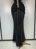 Women Sexy Off Shoulder Black Long Diamond Bodycon Bandage Dresses Celebrity Elegant Evening Party Nightclub Wedding Guest Dress