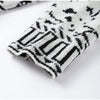 Tassels Patchwork Cardigans Women Sweater Knitted Printed Long Sleeve V-neck Colorful Thicken Sweaters Autumn Coat