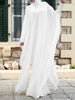 Women Chiffon Abaya Eid Mubarek Muslim Dresses Robe Long Sleeve Hijab Vestidos Abayas For Women Isamic Clothing
