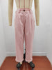 Customizable Corduroy Loose Straight Trousers Women Spring Autumn High Waist Casual Lady Oversize Loose Pants Suit Pants