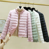 Women Jacket Autumn Winter Korean Loose Lightweight Casual Warm Down Cotton parkas Female Outwear Overcoat Lady Tops