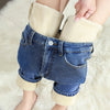 Women's Winter Fleece Warm Jeans Retro Elastic Thickened Comfortable Straight Korean Casual Female Velvet Denim Pants