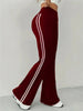 Women's Slim Casual Flare Pants Hight Waist Fashin Micro Pull Trousers Spring Summen Female Outfit Pant Street Chic Clothes