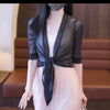Wedding Jacket Wrap Long Half Sleeve Bolero Shrugs For Women Cardigan Bolero Jacket Cape For Party Dress Top Coat