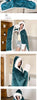 Women Wearable Blanket Sherpa Fleece Thick Warm Blanket Cape Blanket with Sleeves Blanket for Women Wife Mom Daughter Girls