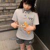 Women Panda Striped Pants Streetwear Harajuku Pantalones De Mujer Sweatpants Y2k Clothes Casual Japanese Kawaii