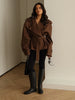 Spring Autumn Solid Women Short Windbreaker Stand Collar Long Sleeve Belt Single Breasted Female Coat Elegant Lady Outwear