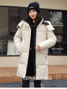 Winter Jacket Women Parka Hooded Thick Warm Long Down Cotton Coat Parkas Female Casual Outwear Overcoat Ladies