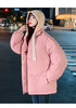 Winter Short Jacket Woman Parkas Thick Warm Spliced Hooded Parka Oversized Korean Loose Cotton Padded Outerwear