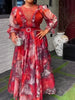 Plus Size African Party Long Dresses for Women Dashiki Ankara Print Evening Gowns Outfits Robe Africa Clothing