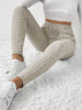 Ribbed Knitted Tight Base Layer Pants Stylish And Comfortable Knit Tights for Women