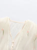 Printing Shher Spliced Ruched Elegant Dresses for Women V Neck Long Sleeves Tunic Patchwork Lace Up Dress Female