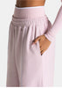 Sport Trousers Women Loose Casual Wide-leg Trousers with Pockets Gym High Waist Fitness Running Yoga Pants