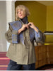 Stylish Double Sided Coat Women Casual Chic Loose Striped Windbreaker Autumn Designers Y2k Eye-catching Streetwear