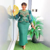 Spring Elegant African Dresses for Women Africa Clothing Plus Size Wedding Party Long Dress Dashiki Ankara Outfits Robe