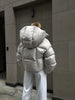 Winter Warm Puffer Jackets Women's Loose Parkas Coat Hooded Bread Jacket Outwear Cotton-padded Solid Quilted Jacket