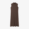AS AW26 V-Neck cableknit cardigan + ribbing mockneck dress maxi length match for lady wear