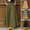Stylish Women's Wide Leg Pants Elegant High Waist Loose Solid Color Trousers Autumn Commuting Streetwear S-3XL