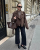 Elegant Shawl Collar Lace Up Long Woolen Coat Women Full Sleeve Belt Lapel Thick Overcoat Autumn Winter Lady Chic Outwear