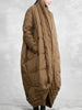 Camel Big Size Thick Warm Long Down Jacket Long Sleeve Warm Women Parkas Tide Autumn Winter 31A1074