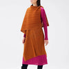 Fold Spring Niche Design Sense Ladies Wear Cardigan Vest Coat Long Shawl