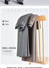 Thickened Woolen Wide-leg Autumn Winter Herringbone Makes It Look Slim Straight-leg Casual Pants Women