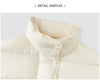 Down Jacket Women Winter Puffer Down Fill Goose Down Waterproof Oil-proof Stain-proof Stand Collar Coat Women