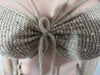 Women Sexy Dancing Dress Set Women's Beaded Knitted Sweater Three Piece Set Looking