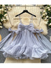 French Sweet Bow Camisole Mini Dress for Women Korean Version Pink Ruffle Edge Sexy A-line Dress T106