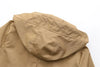 Women Trench Coat Solid Mid Long Hooded Windbreaker Middle Aged Mothers Clothes Large Size 5XL 6XL 7XL Female Outerwear