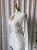 Women Stand Collar Elastic Bodycon Midi Mini Dress Satin Fall Winter Cocktail Even Birthday Party Dresses