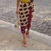Women's Printed Scarf Short Shirt Dress 2 Pieces Set Long Sleeve Single Breasted Lapel Dresses Lace Up Scarfs Suit