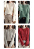 Autumn Knitted Cardigan Women's Jacket Long Sleeve Korean Loose Round Neck Cardigan Sweater Jackets Women Casual Knit Top