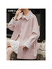 Women Mid Long Windbreaker Autumn Trench Coat Raglan Sleeve Lace Korean Style Ladies Outer Coat