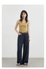 Women's Jeans Loose Casual High Waist Split Female Wide Leg Denim Pants Spring Autumn