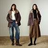 Women Coats Winter Oxford Fabric 3-in-1 Protection Cashmere-like Thickened Warm Plush Cotton Coats