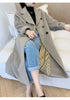 101801 Women Coat Winter Women's Jacket 10% Cashmere 90% Wool Classic Camel Wool Coat