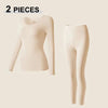 Seamless Thermal Underwear Women Sexy Ladies Autumn Winter Bottoming Shirt Trousers Female Single Layer Thermal Shaping Clothes