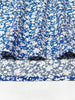 Women's Boho Curvy Holiday Outfits Frenchy Style Ditsy Floral Print Ruched Split Thigh Milkmaid Puff Sleeve Square Neck Dress