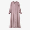 AS SS26 light satin ball buttons dress lightweight comfortable fabric dressy woman clothes