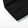 Elegant Ruffle Women's Coats Hollow-out V-neck Full Sleeve Waist-cinching Pleated Jackets Spring Autumn Daliy Outwears