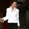 Autumn Winter Real Genuine Rabbit Fur Coat Women Full Pelt Real Rabbit Fur Jacket Fur Mandarin Collar Overcoats