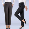 Plus size 8XL Autumn Women Trousers Oversize Elastic High Waist Loose Casual Pants Middle-aged Female Winter Warm Stretch Pants