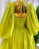 Women Long Lantern Sleeve Square Collar Big Swing Long Maxi Dress Fall Birthday Sexy Party Evening Dresses Vestidos